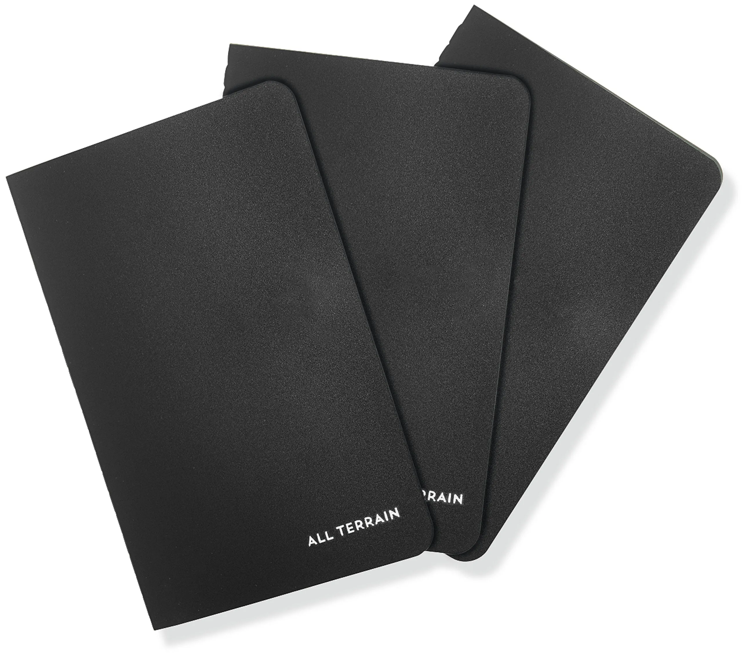 All Terrain Notebooks - Set of 3 Durable, Portable and Waterproof Dot Grid Journals