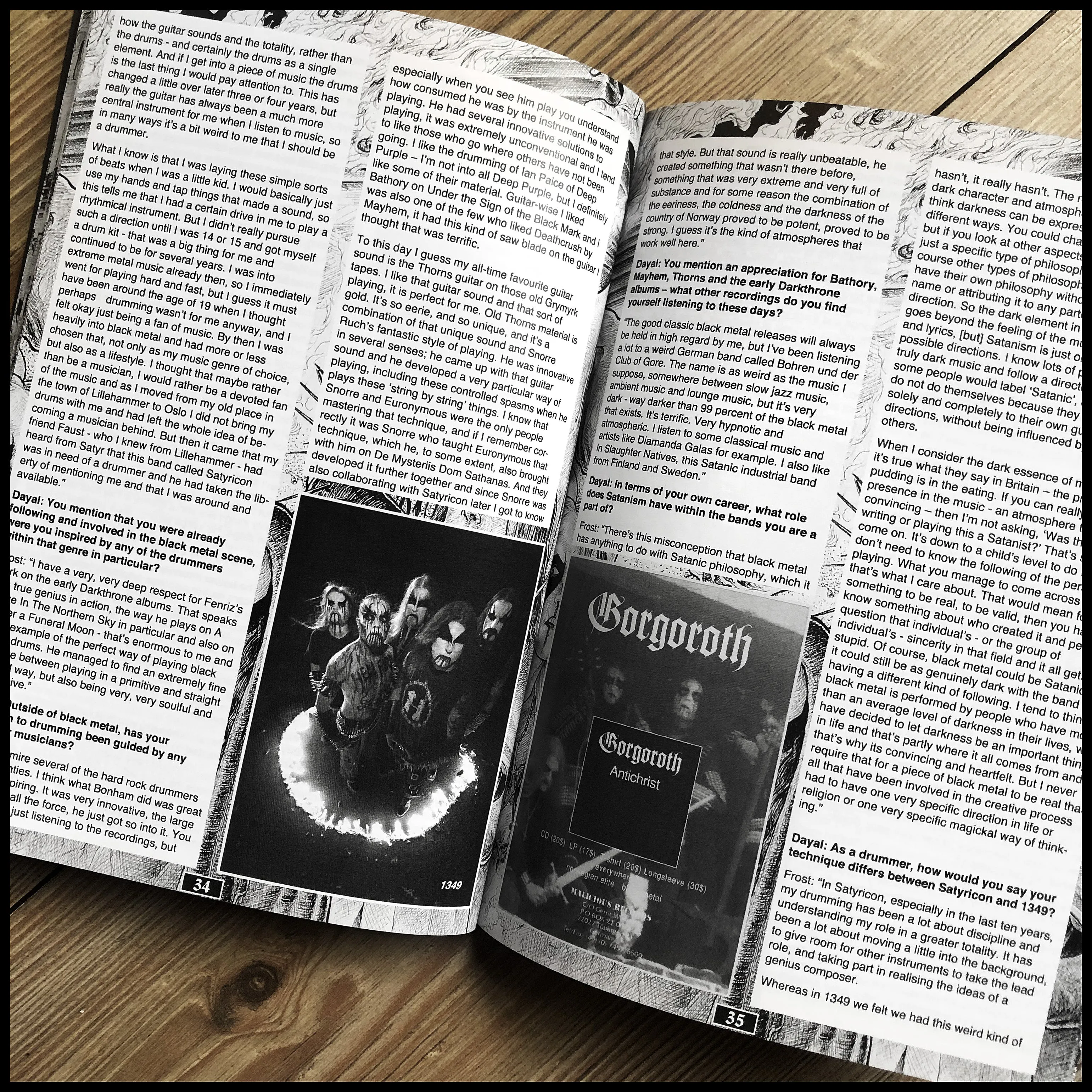 BLACK METAL: PRELUDE TO THE CULT  mini-book (Evolution of the Cult companion book)