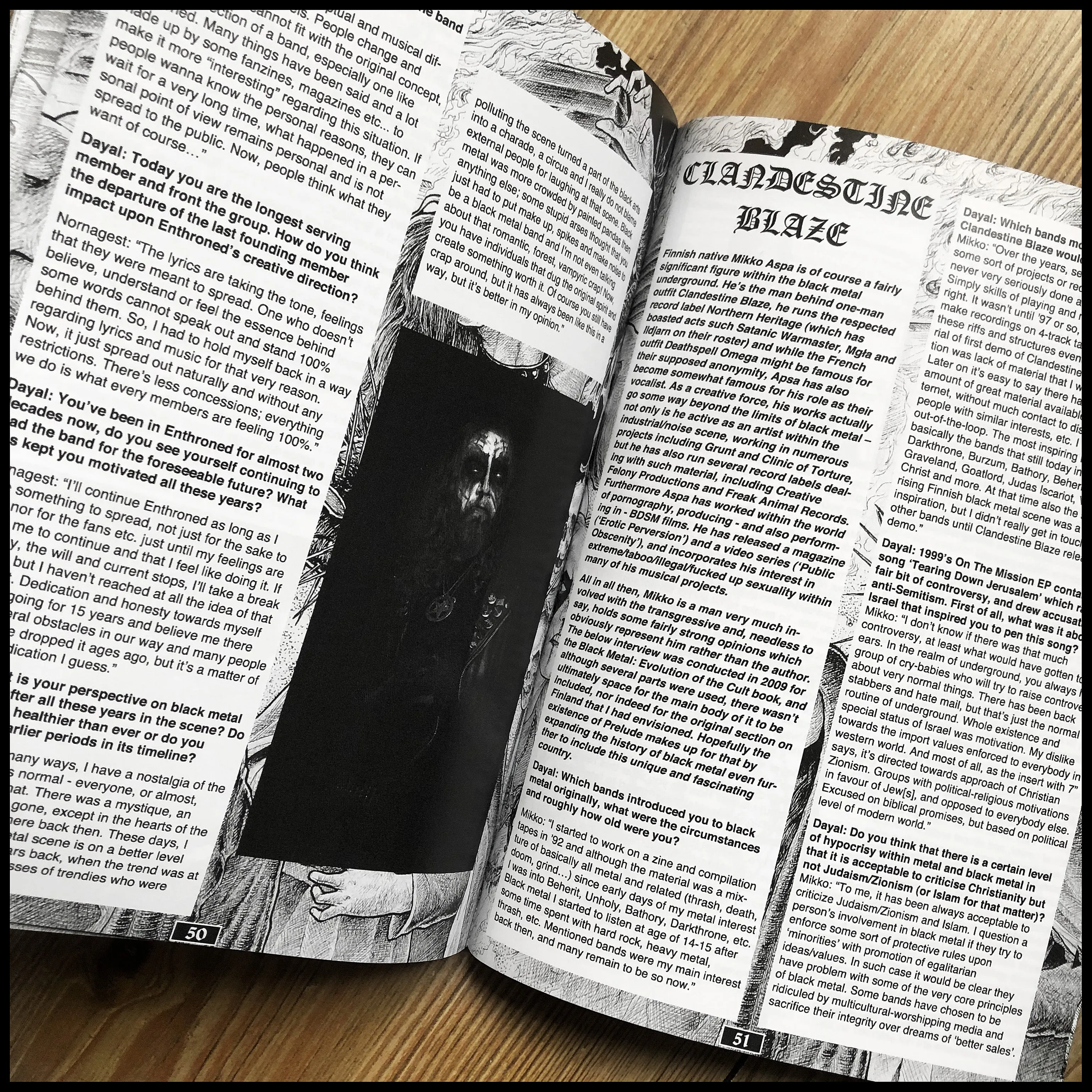 BLACK METAL: PRELUDE TO THE CULT  mini-book (Evolution of the Cult companion book)