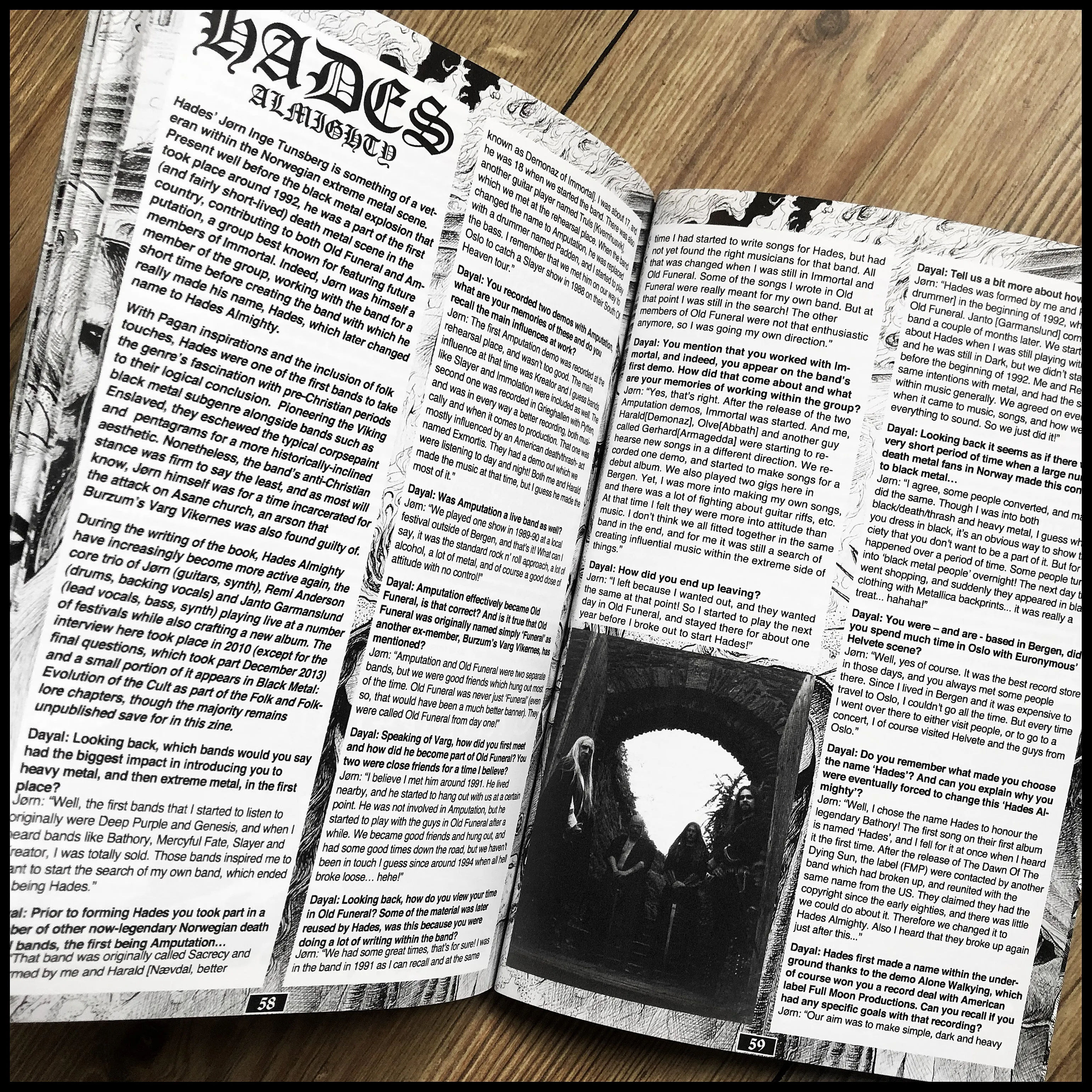 BLACK METAL: PRELUDE TO THE CULT  mini-book (Evolution of the Cult companion book)