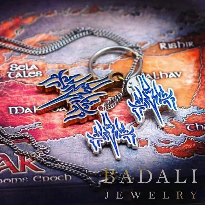 Brandon Sanderson Licensed Jewelry from Badali Jewelry Dragonsteel Books