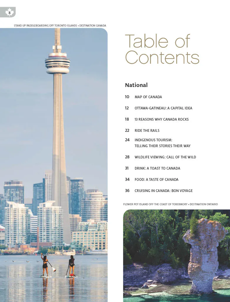 Canada - 2024 & 2025 Travel Guide: Canada's Best Getaways, Essential Information, 13 Provinces & Territories, Cities, Road Trips, Indigenous Travel, Natural Wonders, Drinks, Food, Cruises, Maps & More