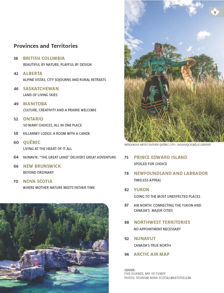 Canada - 2024 & 2025 Travel Guide: Canada's Best Getaways, Essential Information, 13 Provinces & Territories, Cities, Road Trips, Indigenous Travel, Natural Wonders, Drinks, Food, Cruises, Maps & More