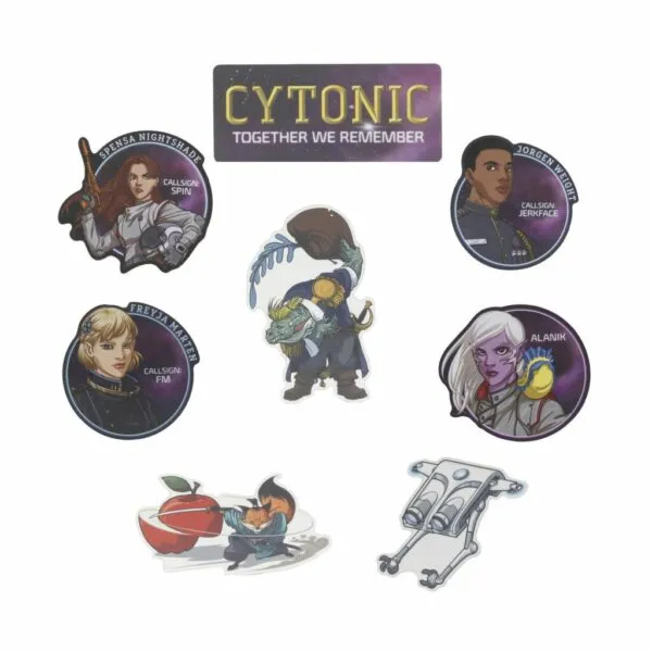 Cytonic Sticker Pack Dragonsteel Books