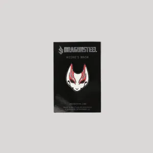 Cytoverse Hesho Mask Pin Dragonsteel Books
