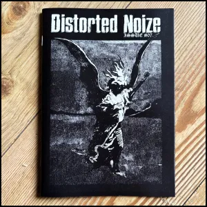 DISTORTED NOIZE Issue 7 fanzine (death/thrash/black metal fanzine)