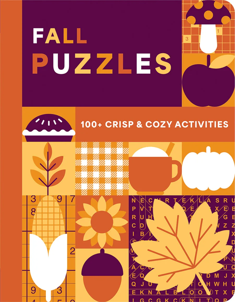 Fall Puzzles 100  Crisp and Cozy Activities Cottage Door Press