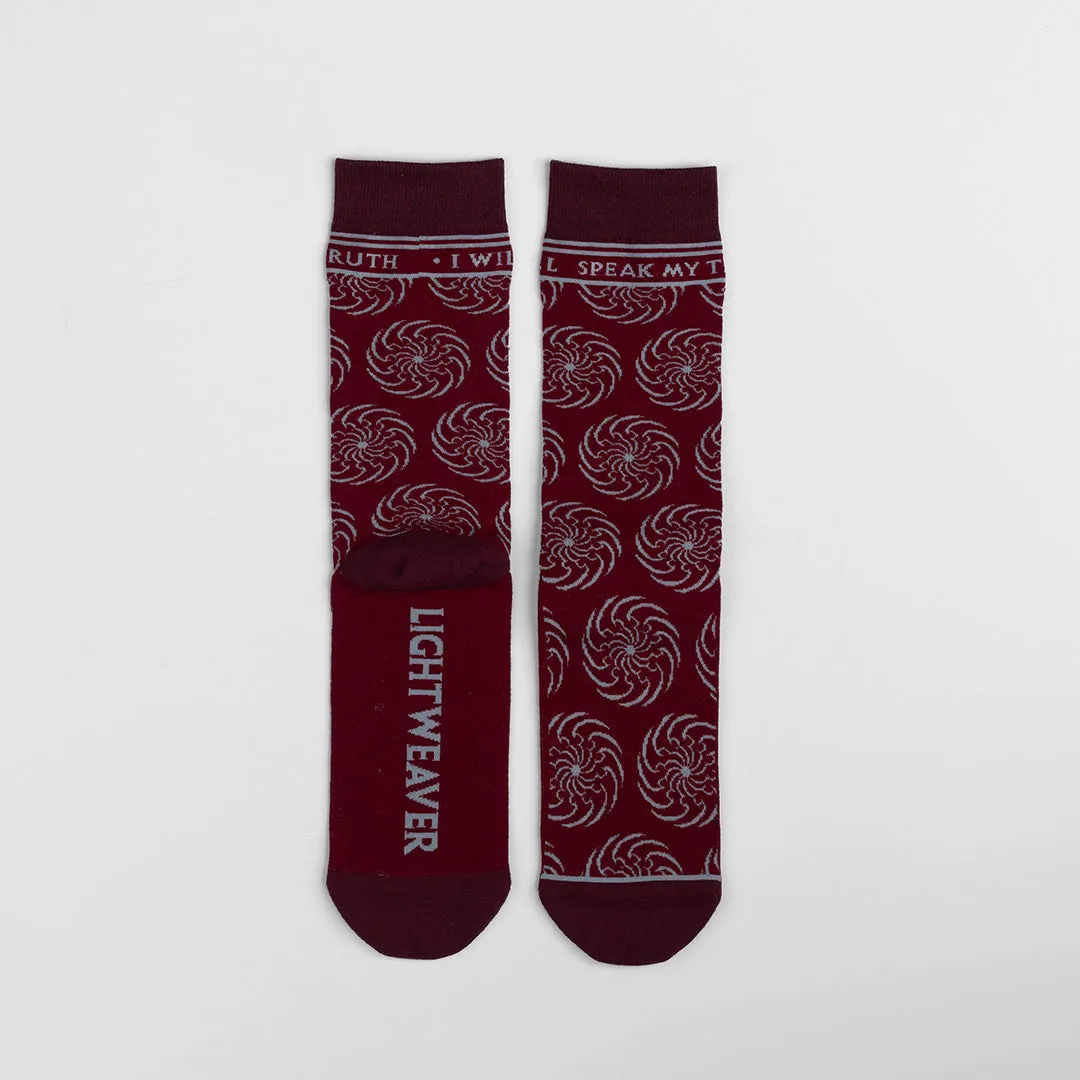Lightweaver Socks Dragonsteel Books