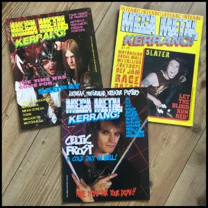 MEGA METAL - 1980s mag focussing on thrash & death metal (multiple issues, new stock!)