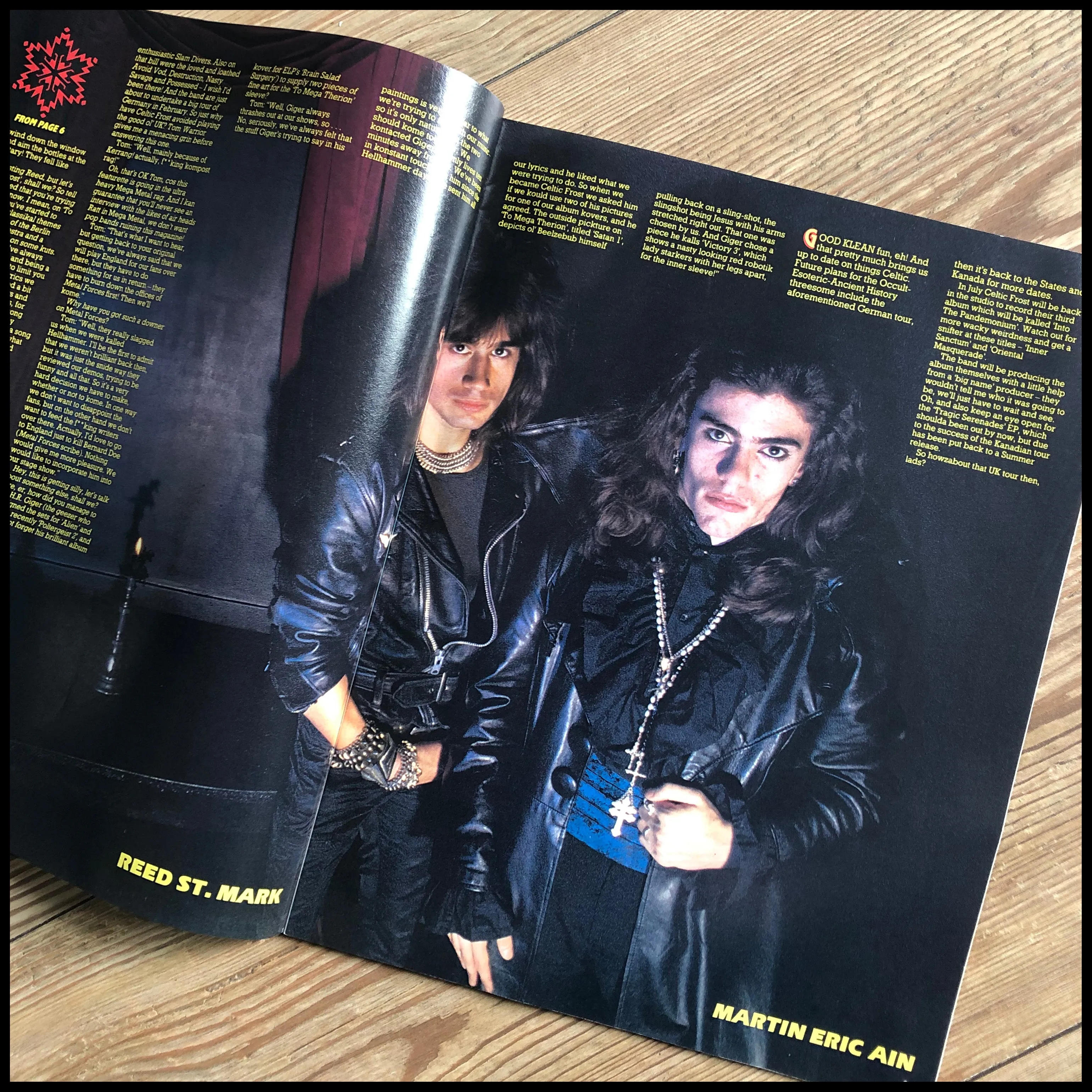 MEGA METAL - 1980s mag focussing on thrash & death metal (multiple issues, new stock!)