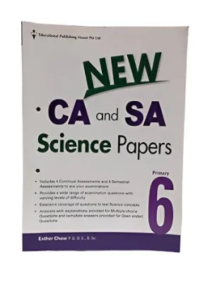 New CA And SA Science Papers: Primary 6(Top Slightly Damaged)