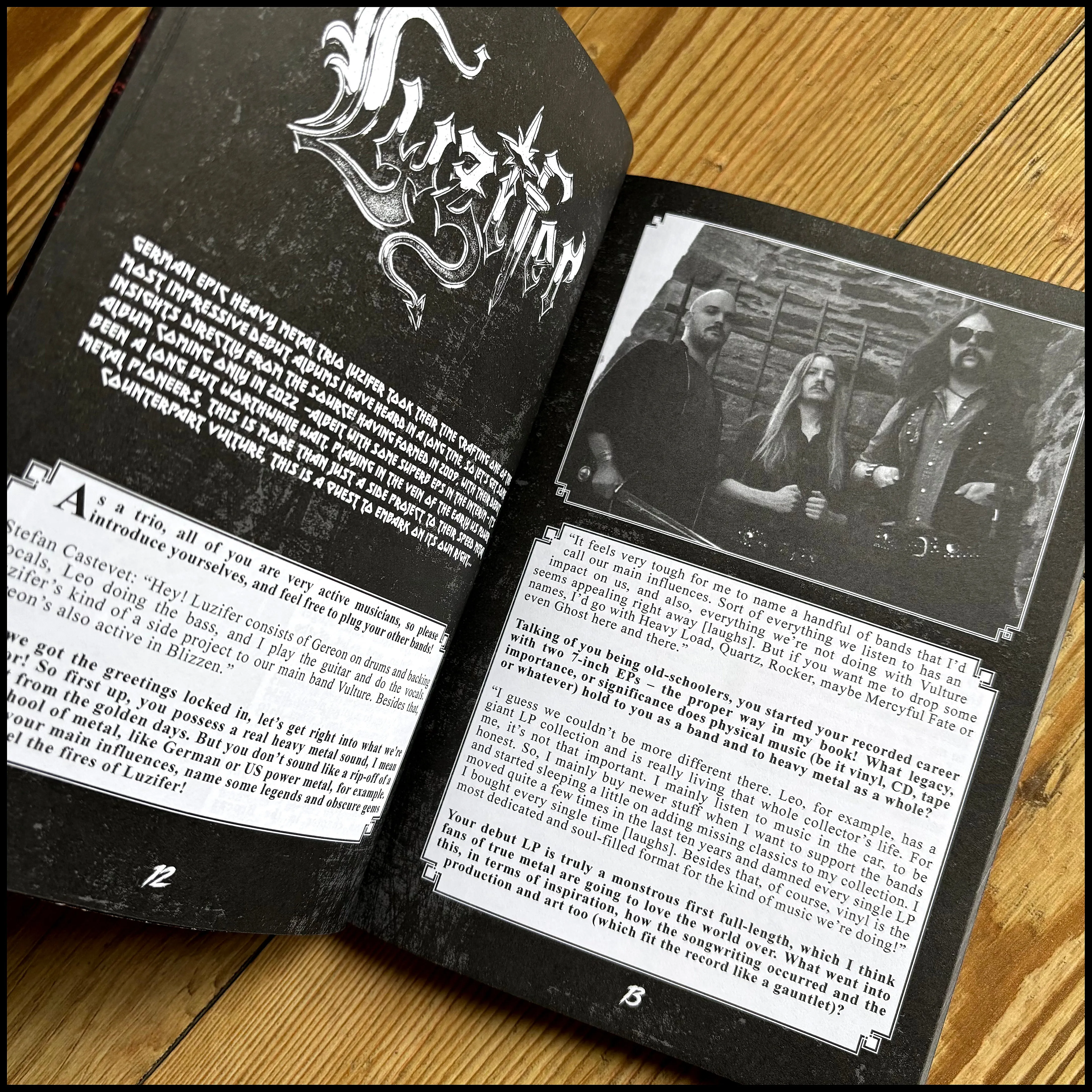 SHRIEKS FROM THE ABYSS Collection 2: Issues 4, 5 & 6 fanzine book [black/death/speed/war metal]
