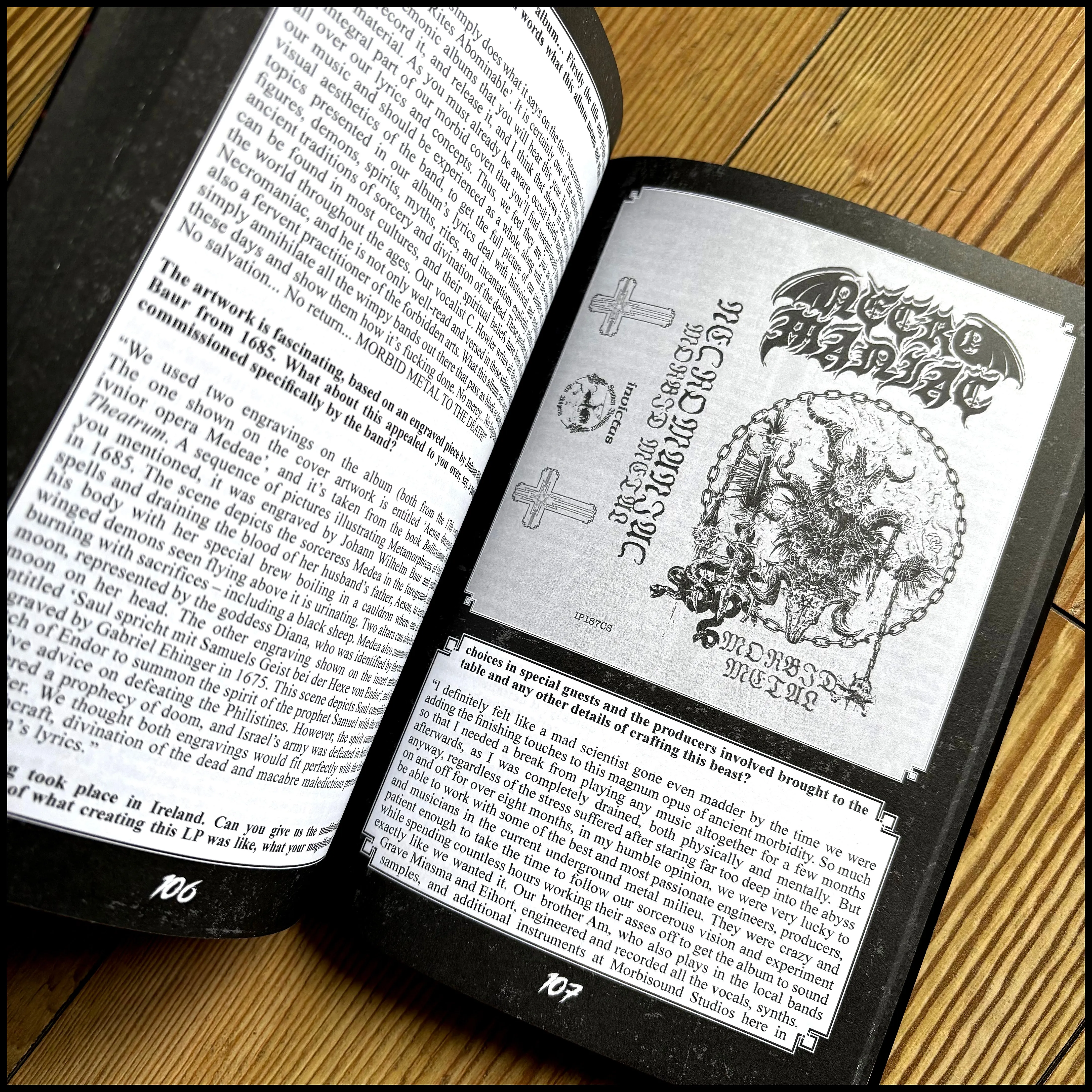 SHRIEKS FROM THE ABYSS Collection 2: Issues 4, 5 & 6 fanzine book [black/death/speed/war metal]