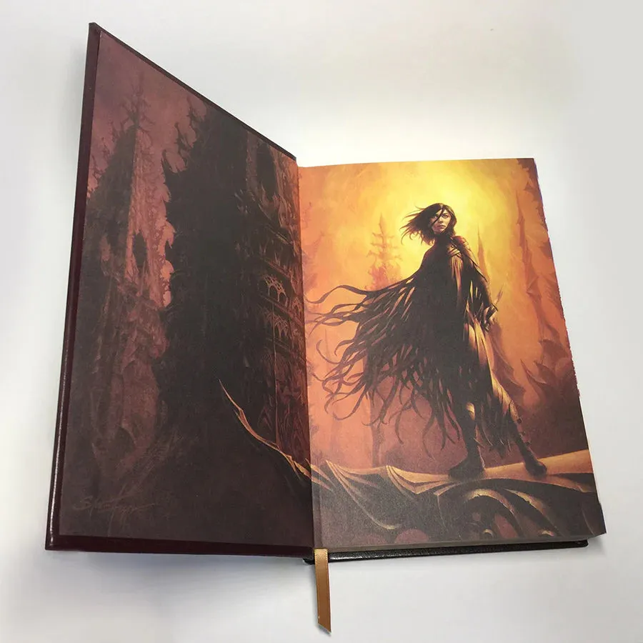 (SIGNED) Mistborn Leatherbound Book Dragonsteel Books